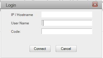 Simply click OK to bypass. 3. If prompted, click the Reconnect button 4. Type the address (without the http:// ) into the IP/Hostname box. 5.