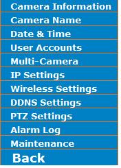 Select the time zone that matches your location, pick an NTP server from the drop- down list, and activate the automatic time update. User Accounts You can set up three different user accounts.