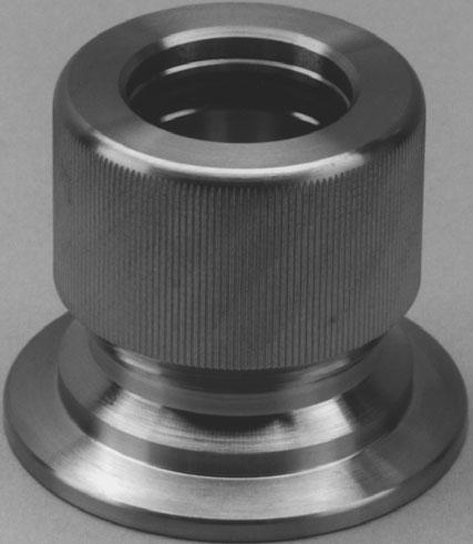 KF to Compression Port Adapters nominal tube size o-ring compression seal A ISO KF flange B Figure D D C adapter B C Figure