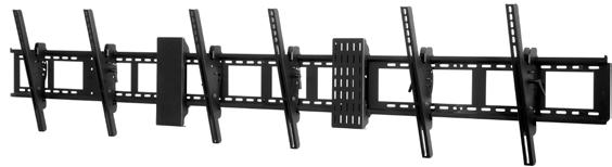 WALL MOUNTS. Quick Installation Screen specific spacers reduce multi-screen installation time.