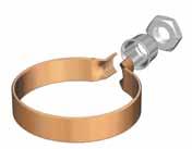 FOR COPPER PIPES BMK wall clips are designed for mounting copper pipes to the wall and are made up of three parts, namely the one-piece clip, the sleeve, and a nut.