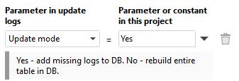 Parameter annotation in transformations Now transformations that assign parameters (i.e. Call / Iterate / Iterate Table) also display annotations of assigned parameters.