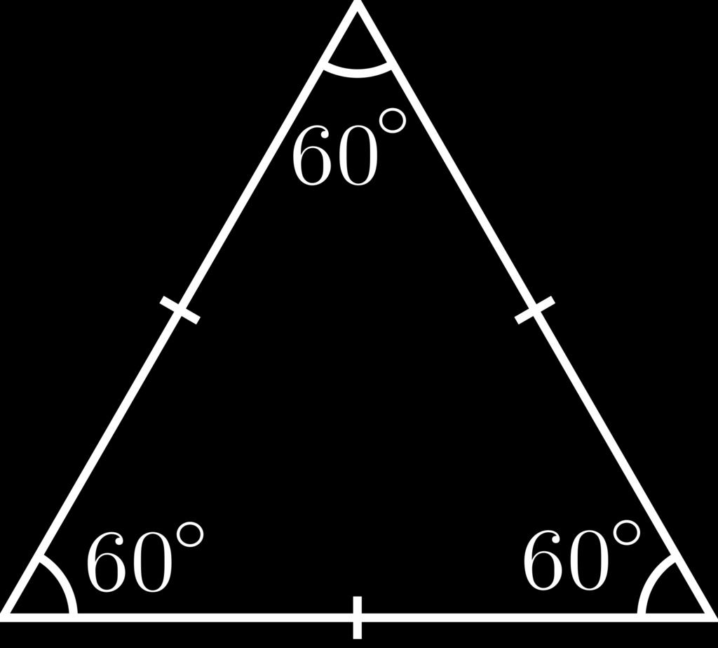 Equilateral Triangle A triangle with three congruent sides.