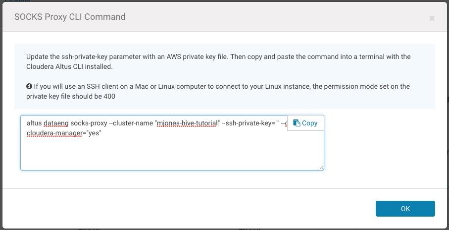 Tutorial: Clusters and Jobs on Azure 4. Click Copy. 5. On a terminal window, paste the command. 6.