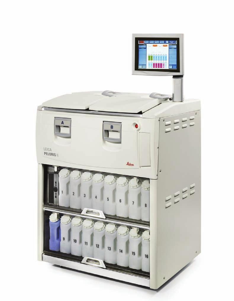 6 Leica PELORIS II An Unmatched Combination of Flexibility, Efficiency and Productivity System Specifications Instrument dimensions 1500 x 857 x 721 mm (59 x 33.7 x 28.