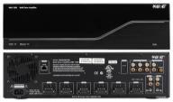 00 DMS-1200 Network Multi-Zone Amplifier Eight (8) zones, 50 watts per channel for zones 1 through 6; preamp only for zones 7 and 8 Expandable up to 32 zones Four (4) Analog-to-Digital inputs that
