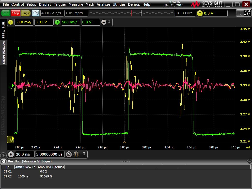 12 Keysight N8833A and N8833B Crosstalk Analysis Application for Real-Time Oscilloscopes - Data Sheet Examples of Crosstalk Analysis Results (Continued) 3.