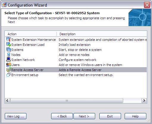 Section 3 Configuration Creation of a Remote Access Server 2.