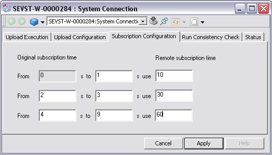 Section 3 Configuration Data Subscription The lower subscription rate can be useful if the subscriber is only used to present an overview of the providers state. Figure 33.