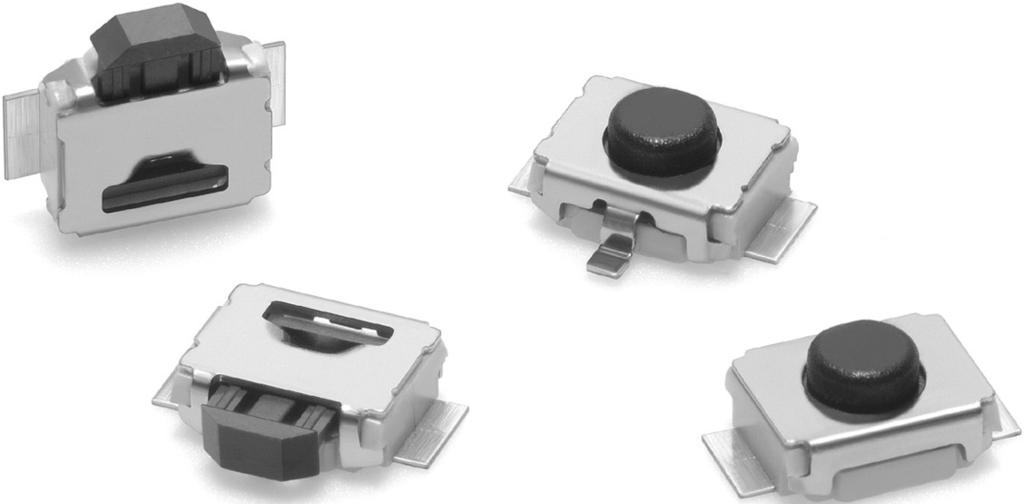 Ultra-small Tactile Switch BU Ultra-small-sized Tactile Switch with High Contact Reliability: 1.2 x x 2.