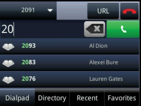 Managing Multiple Calls You can easily manage multiple calls from Lines and Calls view. Calls view displays all the calls for each phone line, as shown next.