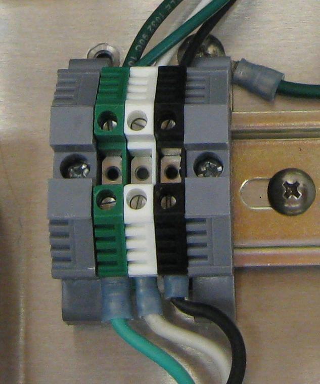 Figure 1 AC Power Connections 3.
