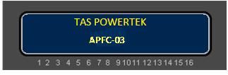 Power-up Display Screen. (Only for first 1 Second) Then the Unit will display: The above is the factory set default screen. The PF= part is to indicate that the value following that is Power Factor.