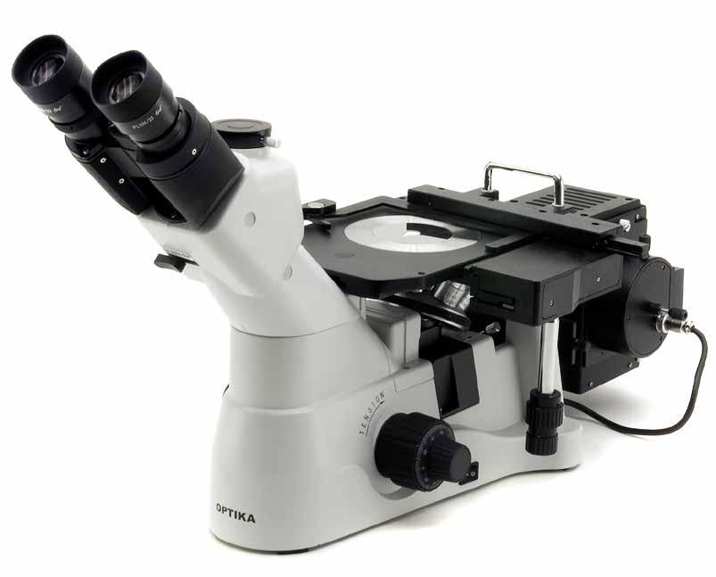 INDUSTRY Series - XDS-3MET XDS-3MET 3 IOS 22 XDS-3MET - Inverted metallurgical microscope Head: Trinocular, 45 inclined. Eyepieces: WF10X/22mm. Nosepiece: 5-positions.