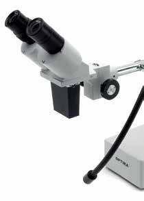 GREENOUGH Incorporating the Most Wanted Features in a Student Microscope These instruments are the best way to enter the world of magnified 3D vision of objects such as insects,