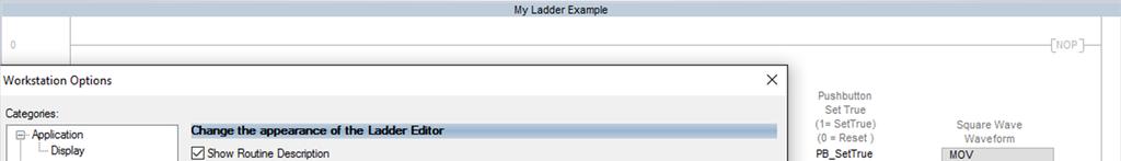 Logix Designer Ladder
