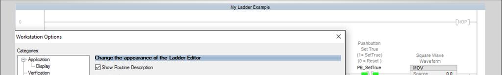 Logix Designer Ladder