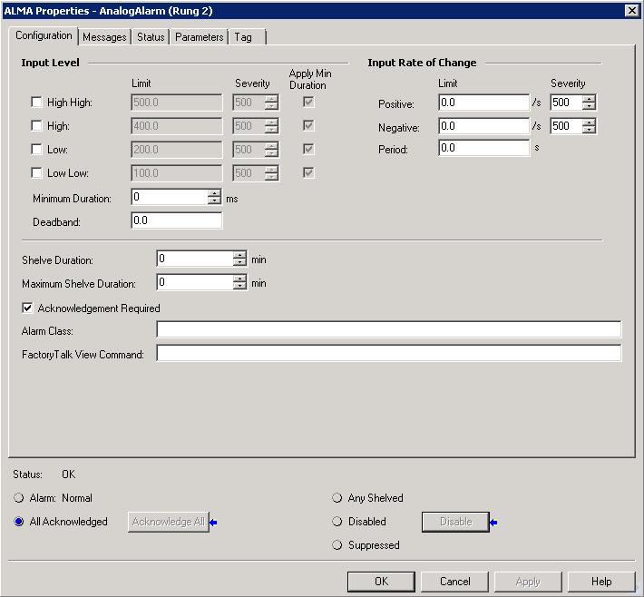 Logix Instruction-Based Alarms Factory Talk Alarms & Events Overview Logix Instruction-Based Alarms are managed in Logix Designer and designed exclusively for Rockwell controllers.