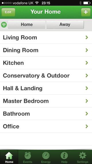 LightwaveRF App Setup Guide Basic App features Rooms & Zones The LightwaveRF apps organise your linked LightwaveRF devices into rooms which you can name.