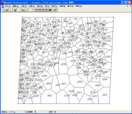YANG Guang and JIAO Weili / Procedia Environmental Sciences 11 (2011) 365 371 369 Use GCP to generate Thiessen polygons.