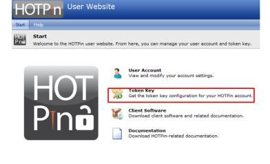 Step 7: Log on to end user provisioning website.