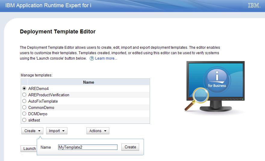 19 Manage templates - Create - Update -
