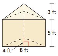 Find the volume of pyramid A.