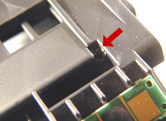 Small holes must be but in the top of the cartridge to