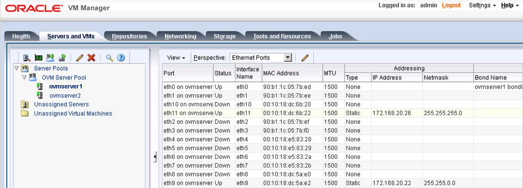 6.2.6 Jumbo frames on OVM servers Jumbo frames are fully supported on Oracle VM servers and highly recommended for all network interfaces used when connecting to EqualLogic storage.