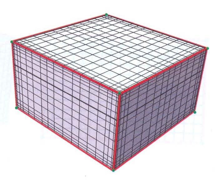 Rectilinear Grid In a rectilinear grid, all vertices have valence 6 (excluding boundary