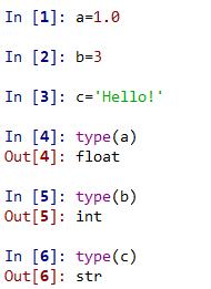 Check a type A built-in function, type(), returns the type of the data assigned to a variable.