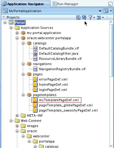 Step 2: Extract Setup Files and Replace the Existing Template Figure 4 10 The Portal Hierarchy Refreshed to Include the Extracted Files for Setup 7.