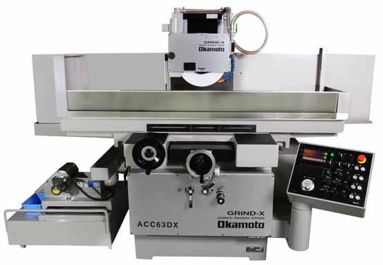 PRECISION SURFACE GRINDING MACHINE Grinding wheel (WA-46-HmV) Wheel adaptor Tabletop wheel dresser with diamond tool Automatic demagnetizing controller MA-3 Diamond tool with holder Levelling bolts &
