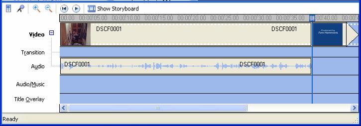 Moving a title between the Title overlay track and the Video track Usually, you will add a title to the Title Overlay track, however you can add a title to the Video track.
