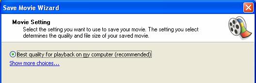 6 Video Output Once your project has been edited, you can output the finished movie in a number of different file formats and levels of compression.