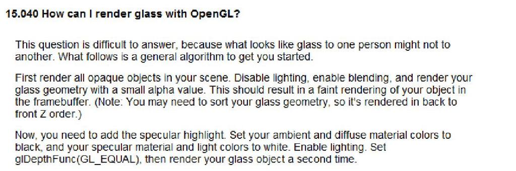 11 Transparency in OpenGL [4]: