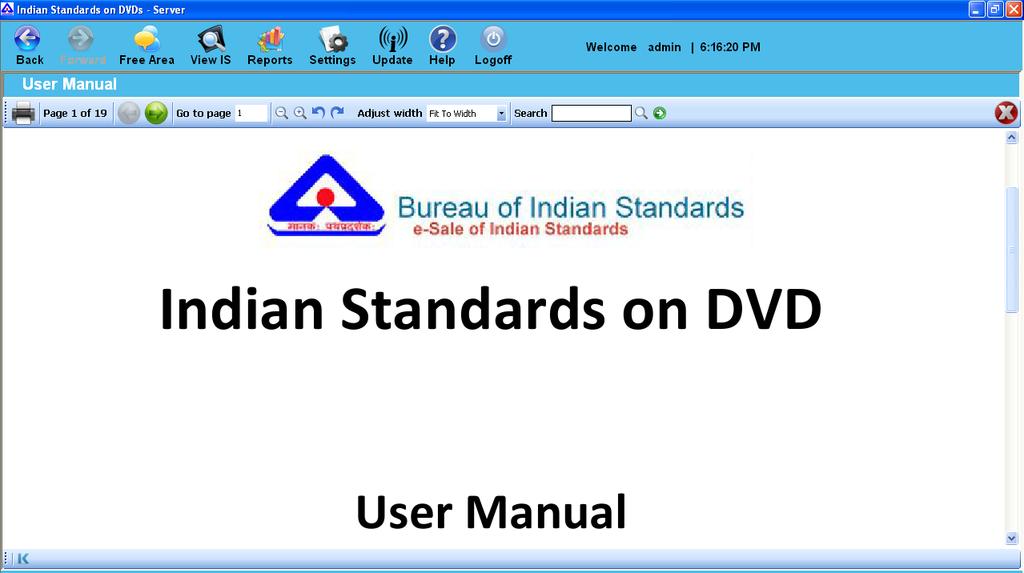 1 User Manual (F1) The user manual available in this link will guide the admin/user to use the application.