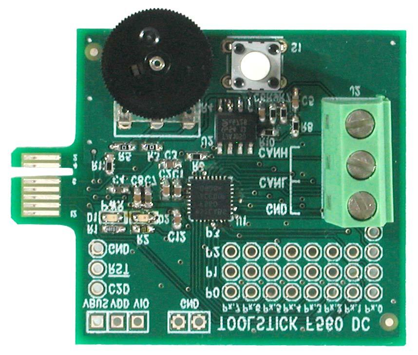 2. Contents The ToolStick-F560DC kit contains the ToolStick C8051F560 Daughter Card. A ToolStick daughter card requires a ToolStick Base Adapter to communicate with the PC.