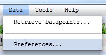 Data Retrieve Data points Used when creating graphical layouts, pulls back all inputs and parameters from attached modules and controllers.