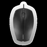 GENTIX CORDED OPTICAL MOUSE GENTIX CORDED OPTICAL ILLUMINATED MOUSE Robust mouse with grip Illuminated mouse for any desk Reliable corded mouse