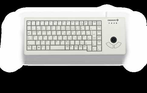 XS COMPLETE KEYBOARD G84-5200 XS TRACKBALL KEYBOARD G84-5400 Full layout in minimum space Pure performance Complete layout with numeric keypad ideal for applications requiring the frequent input of