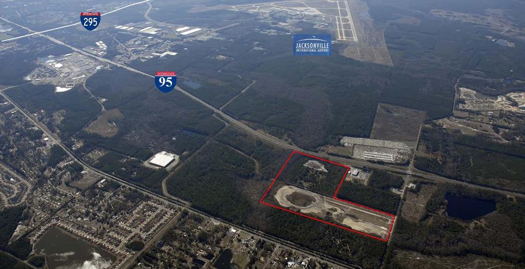 Think Logistically...Think Jacksonville Sold 21.6 Acres DISTANCE TO: I-295 5.1 mi I-95 0.3 mi I-10 17.
