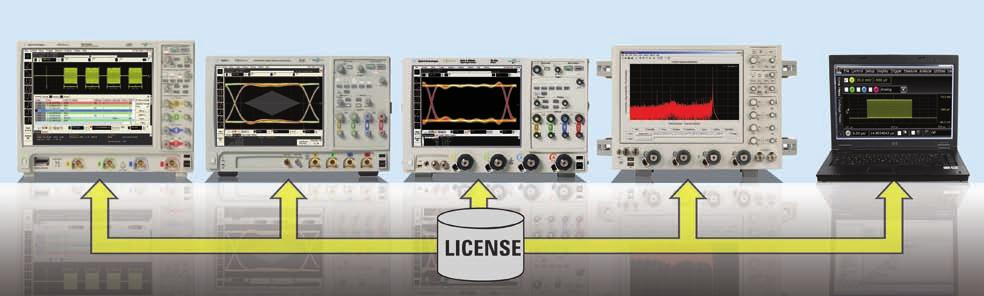 Which License Type Is Best for You? There are several different types of Infiniium oscilloscope application software licenses available from Agilent.