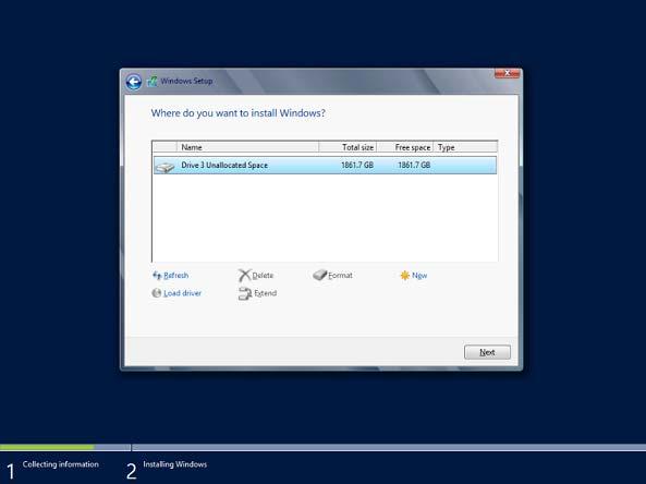 4. Setting Up Windows Server 2012 R2 25. Click New. 26.