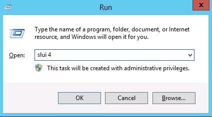 4. Setting Up Windows Server 2012 R2 5. When the server is not connected to the Internet, perform the license authentication by using the following procedure.