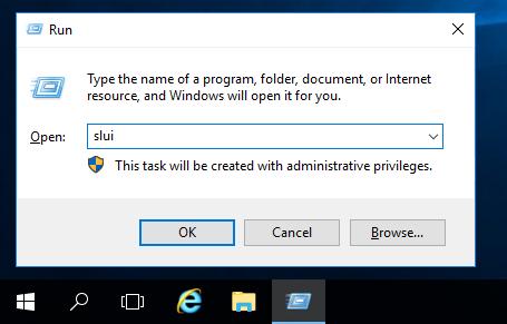 3. Setting Up Windows Server 2016 4. Perform license authentication. When connected to Internet: Click Change product key. Complete license authentication process according to the message.