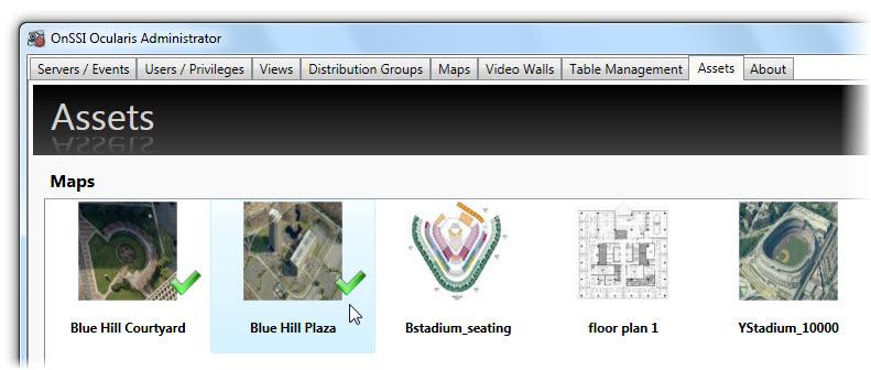 This procedure assumes that navigation maps have already been added for the User Group or Shared Maps group in the Maps Tab. 1. Under the desired group, double-click the map name in the Maps list. 2.
