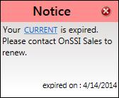 Ocularis Administrator User Manual Ocularis Administrator CURRENT Expiration Notice StayCURRENT is OnSSI s program designed to keep your Ocularis software up-to-date.