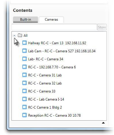 looking at its name. In these cases, you may invoke a Camera Preview for a selected camera. TO PREVIEW A CAMERA IN THE VIEWS TAB 1.