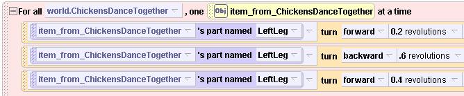 Type in LeftLeg, exactly how it is spelled in the object tree, with the same capitalizations.